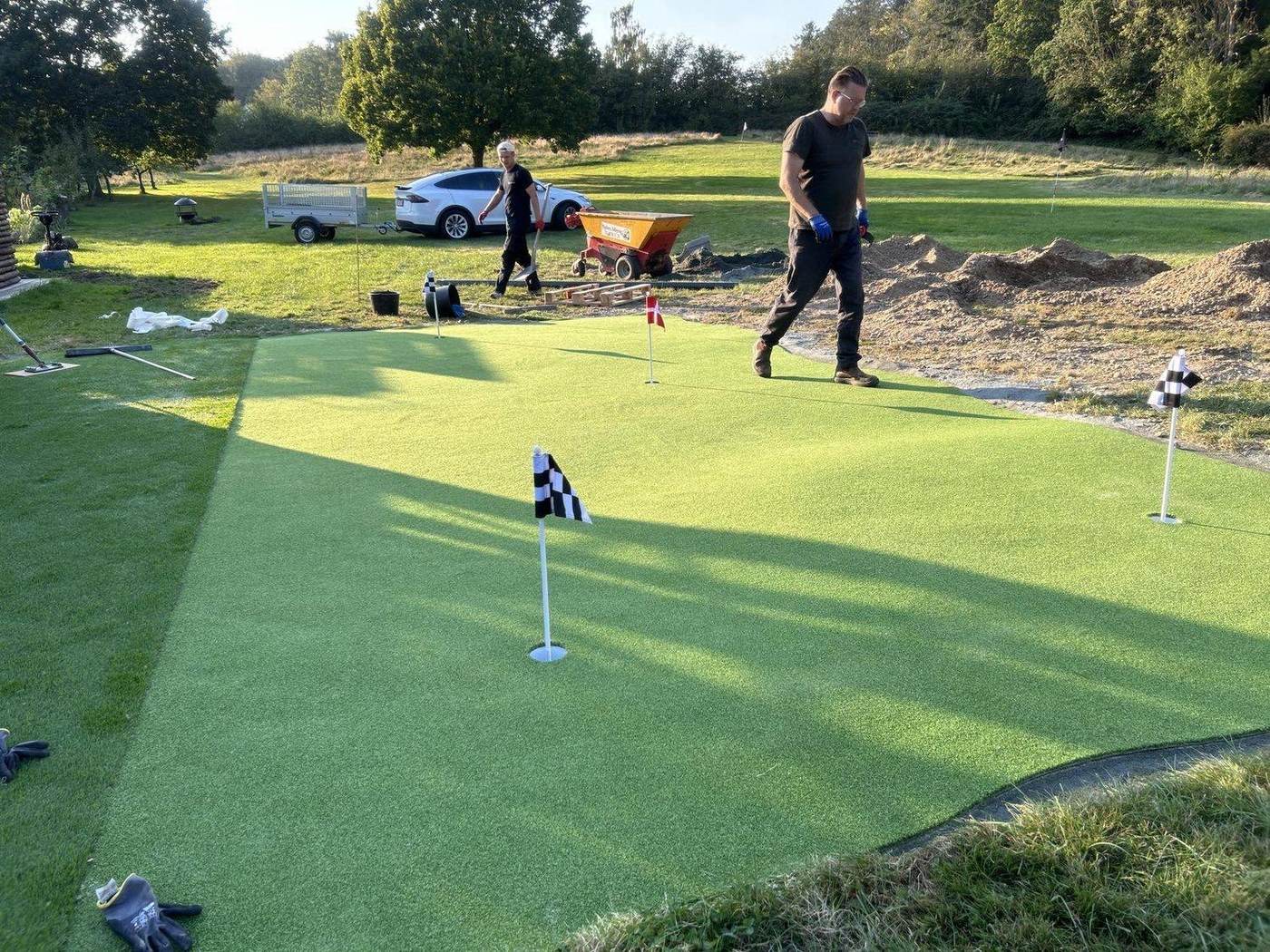Privat puttinggreen, Kenneth Brinkmann